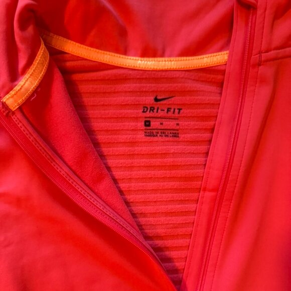 Nike Dri Fit Workout Top Base Layer Long Sleeve Quarter ¼ Zip Jacket - Picture 6 of 9